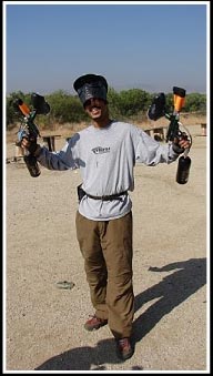 Double Paintball Guns - Rasta